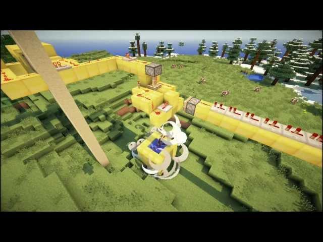 Rube GoldBerg Machine for SkyDoesMinecraft