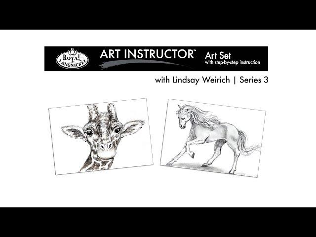 Royal & Langnickel - Art Instructor Series 3 - Sketching with Lindsay Wielrich