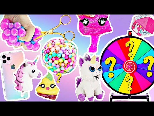 SQUISHY GLÜCKSRAD  Anti-Stress Fidget Toys Spielzeug zerschneiden I Slime, Squishy, Fidget I PatDIY