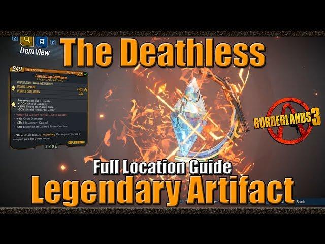 Borderlands 3 | The Deathless | Legendary Artifact | Full Location Guide