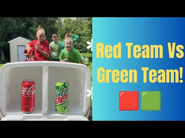 Red Team Vs Green Team! 🟢