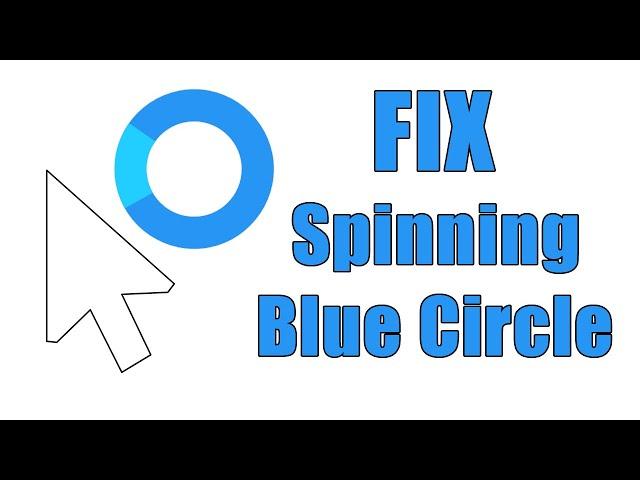 FIX Annoying Spinning Blue Circle Mouse Pointer Win 10