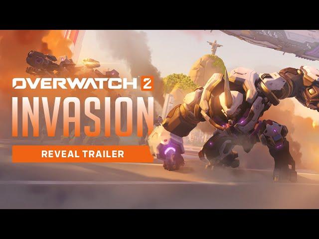 OVERWATCH 2: INVASION TRAILER | STORY MISSIONS, NEW SUPPORT HERO & MORE