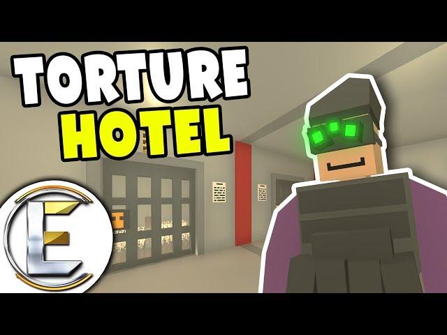 Torture Hotel - Unturned Hotel Roleplay (Screams Of Burning People Fill The Air And They Pay For It)