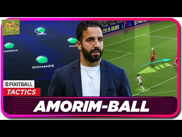 eFootball™ | Ruben Amorim Formation & Tactics - Unbeaten Online & Offline! [Amorim-ball]