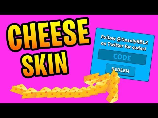 *NEW UPDATE* All Roblox Noodle Arms Codes | Get Cheese Skin | PET Update