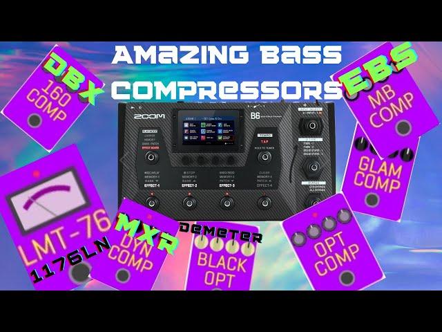 PT4 Are Digital Bass Compressors Any Good? B6 Multi-Effects@ZoomSoundLab@tcelectronic​⁠