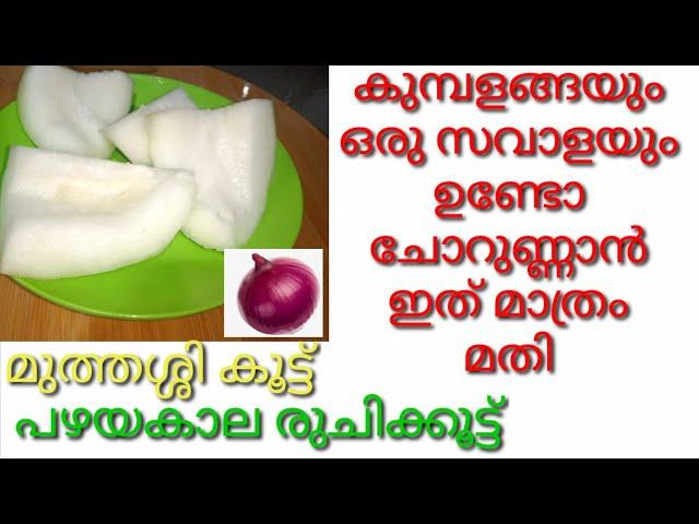 കുമ്പളങ്ങയും ഒരു സവാളയും ഉണ്ടോ ചോറുണ്ണാൻ ഇത് മാത്രം മതി | Kumbalanga Curry | Kumbalanga Thoran