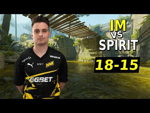 INSANE GRAND FINAL | iM (18-15) vs Spirit | BLAST Premier Spring Final 2024 CS2 POV