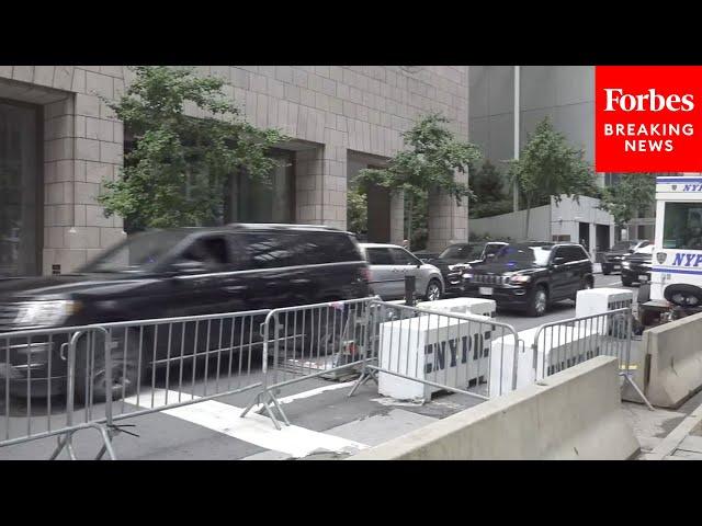 BREAKING NEWS: Trump Departs Trump Tower For Hearing To Appeal Verdict In The E. Jean Carroll Case