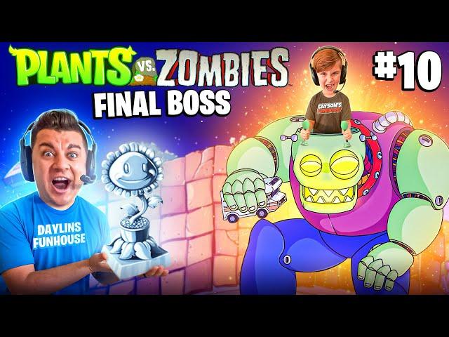 The FINAL BOSS in PLANTS vs ZOMBIES (Ending) Episode 10