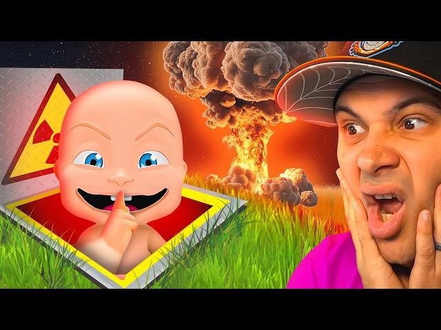 BABY PRANKS Using a SECRET BUNKER! | Who's Your Daddy