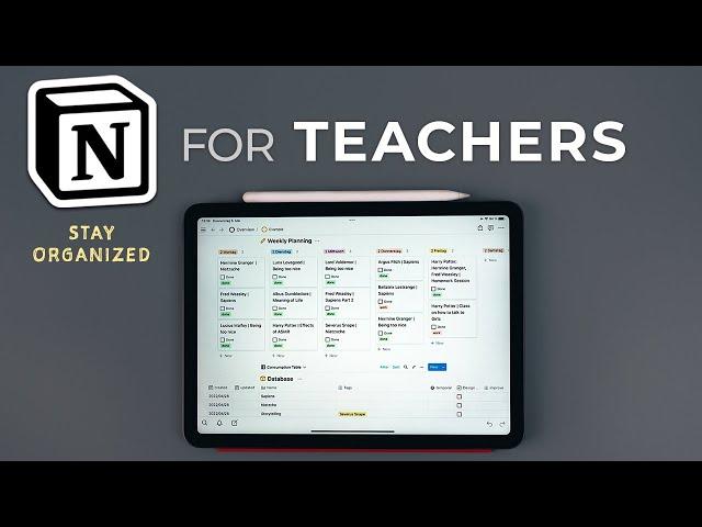 Notion Tour - How I use Notion as a Teacher