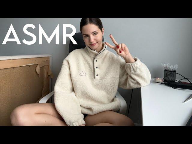 ASMR gentle fabric scratching 🫶