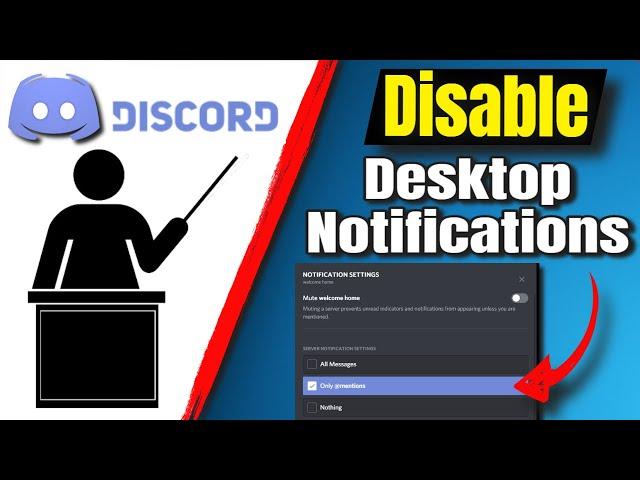 How To Turn Off Discord Notifications On Pc