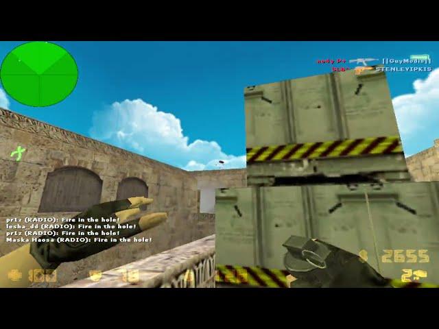 Клоуны в CS 1.6 \ 5x5 de_dust2 \ Fastcup