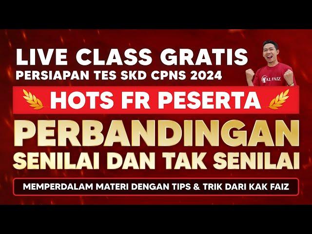 SOAL TIU CPNS 2024 PERBANDINGAN SENILAI  DAN TAK SENILAI