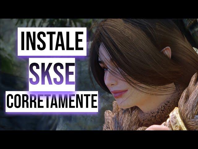 Como instalar o mod Skyrim Script Extender SKSE (SE/AE)