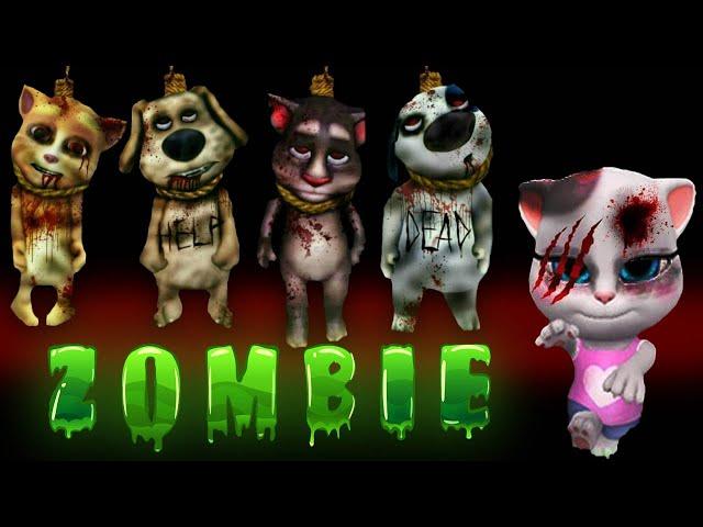 R.I.P. JUAN  Talking Tom and Friends - AMONG USANGELA ZOMBIE TALKING TOM