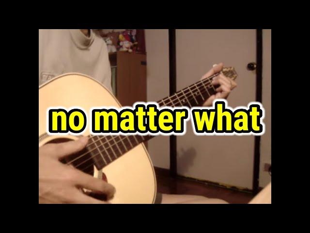 No Matter What  (Boyzone) fingerstyle guitar