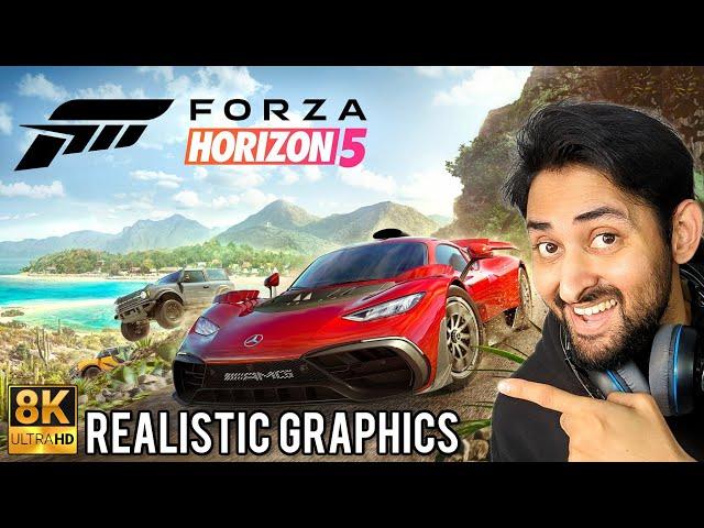 PLAYING FORZA HORIZON 5 FOR THE FIRST TIME | FORZA HORIZON 5 IN ULTRA REALISTIC GRAPHICS | THE NOOB