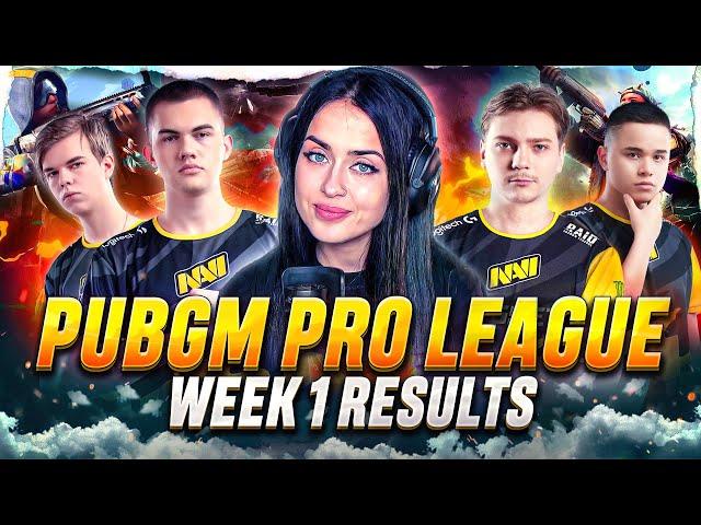 NAVI PUBGM on Pro League Week 1 Results