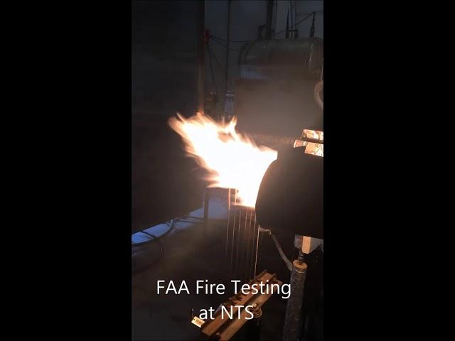 FAA Fire Test at NTS