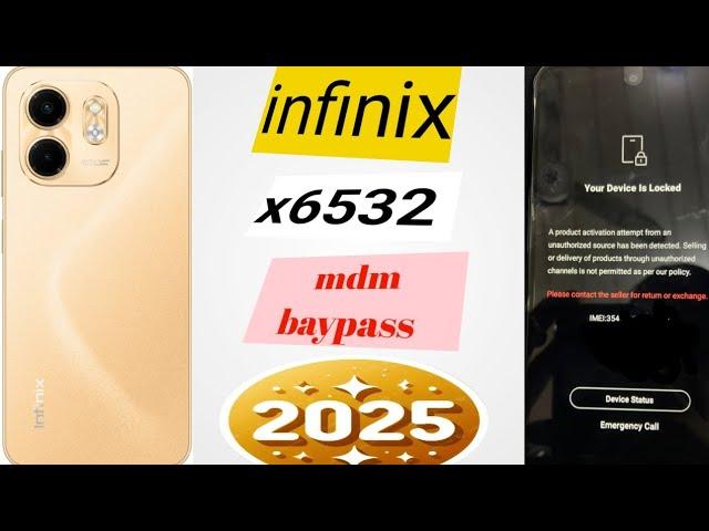 Infinix X6532 MDM Bypass - New Method to Unlock & Remove MDM (2025 Tutorial)