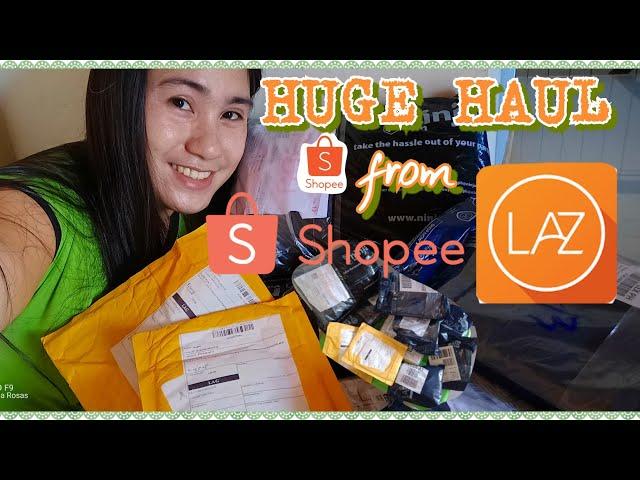 HUGE SHOPEE & LAZADA HAUL I Euanne Hyuna