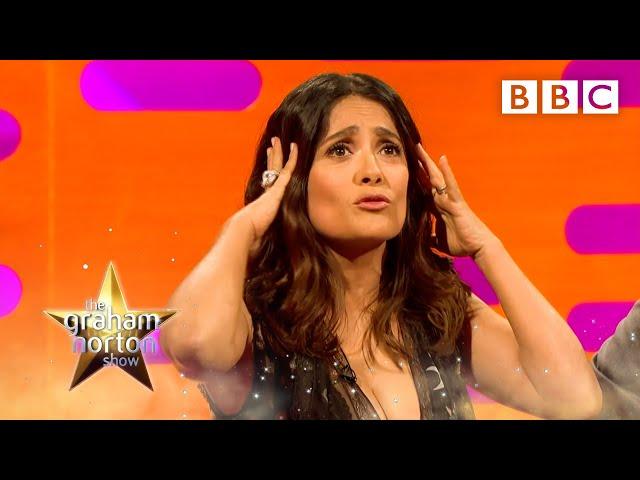 Salma Hayek collects a lot of animals @OfficialGrahamNorton ⭐️ BBC