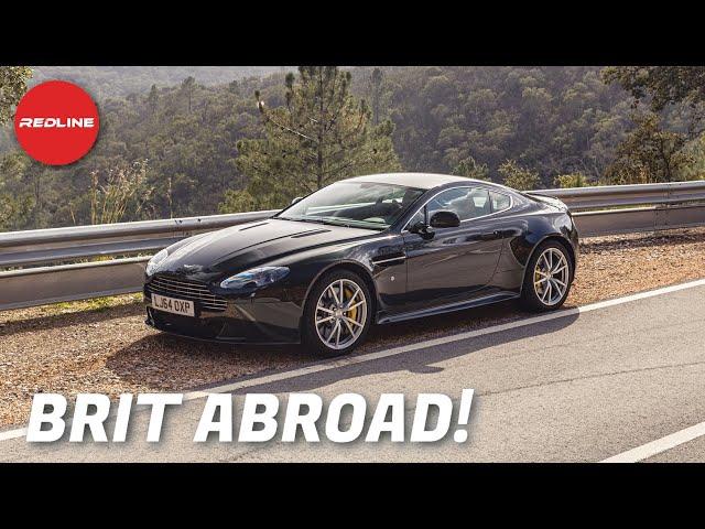 Aston Martin V8 Vantage S vs Portugal's Nacional N2 Road | 4K