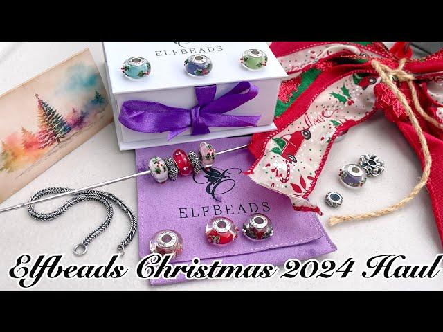 Elfbeads Christmas Collection 2024 Haul and New Bracelets ️