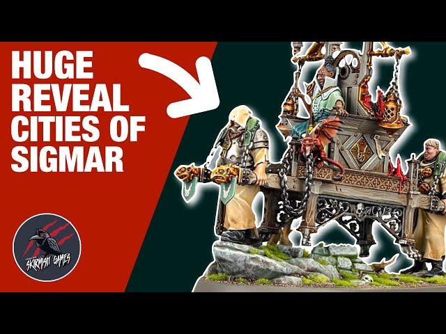 MASSIVE REVEAL - See The Cities Of Sigmar Entire Range - Age of Sigmar
