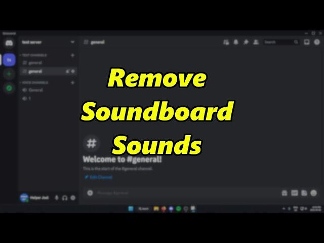 Remove Custom Soundboard Sounds From Discord Server