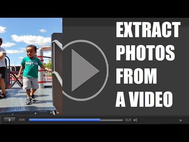 How to extract photos from a video