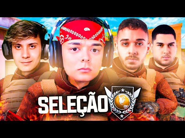 MONTAMOS UMA SELEÇÃO PARA JOGAR NO ELITE! ft. @AguiaNoob - STANDOFF 2