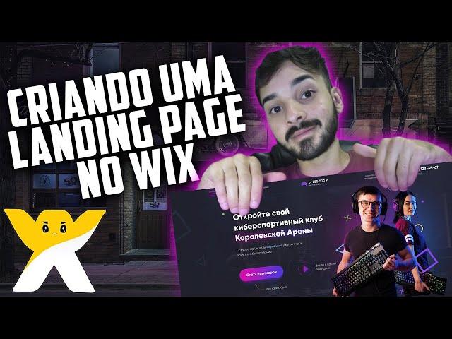 Como Criar uma Landing Page - Wix