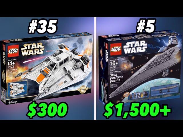 Every Lego Star Wars UCS Set Ranked from Least Valuable to Most Valuable