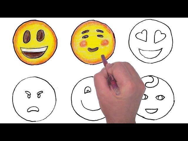 Coloring Pages For Kids Emoji | Coloring for Kids | Bibabibo