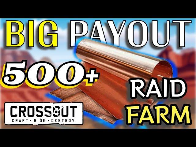 BEST Raid for Farming Copper, Plastic, and Electronics | CROSSOUT Tips and Tricks