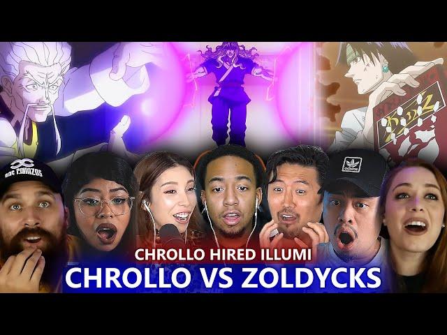 Chrollo vs Silva and Zeno | HxH Ep 52 & 53 Reaction Highlights