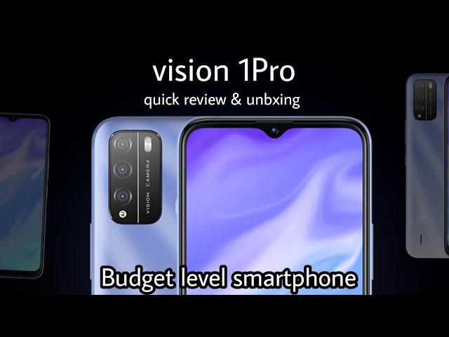 itel vision 1Pro - English Key Benefits    (Budget level smart phone)