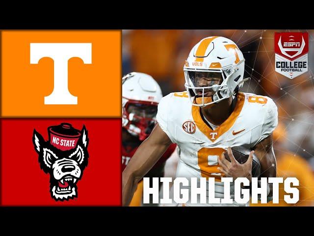 Tennessee Volunteers vs. NC State Wolfpack | Full Game Highlights | ESPN College Football