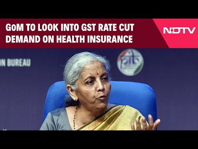 Nirmala Sitharaman | Group Of Ministers To Look Into GST Rate Cut Demand On Health Insurance