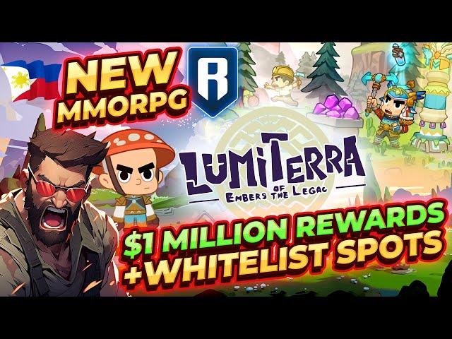 $1 Million Play-to-Earn Rewards in Lumiterra, NEW MMORPG Game in Ronin - Closed Beta + WL GIVEAWAY