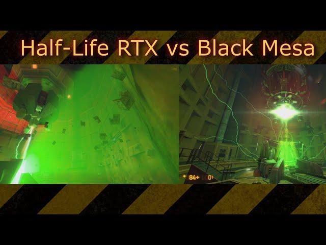 Half-Life RTX vs Black Mesa: Каскадный резонанс. Главы Anomalous Materials, Unforeseen Consequences