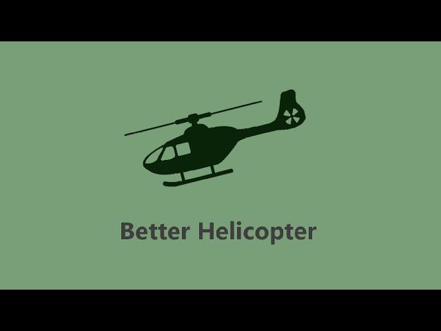 Better helicopter (updated heli mod) - Project Zomboid
