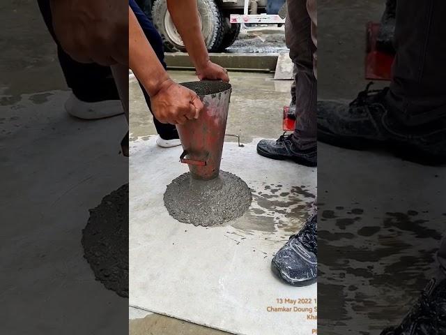 Flow Test Concrete