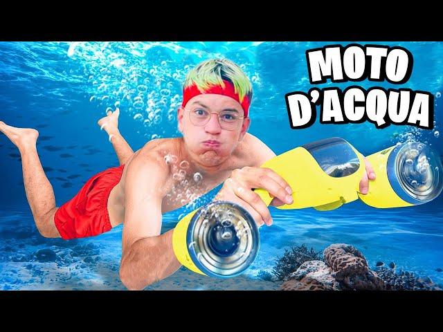 HO PROVATO i GADGET ESTIVI piu' virali di TIKTOK...(MOTO D'ACQUA)