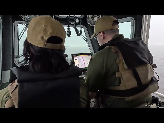 Security Forces Patrol the Coastline along MacDill Air Force Base